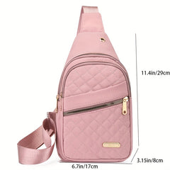 Women's Chest Bag, Large Capacity Crossbody Bag