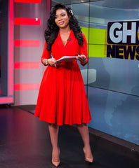 European and American Sexy Fashion Deep V Neck Solid Color Casual Dress Sexy V-neck Party Dresses Women