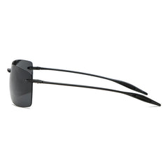Ultralight TR90 Sunglasses Men Women Frameless Driver Driving Sun Glasses