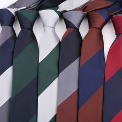 Striped Necktie Tie