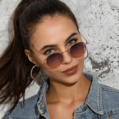 Fashion Retro Black UV400 Protection Shades Sun Glasses Trendy
