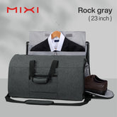 Mixi Carry On Garment Bag for Travel 56L Convertible Duffle Bag