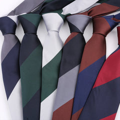 Striped Necktie Tie