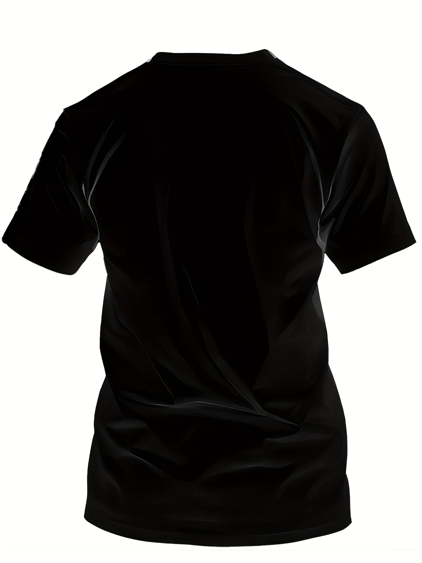 Men'S 3D Digital Print Short Sleeve T-Shirt, All-Season Breathable Round Neck Top, Non-See-Through, Stylish and Versatile, Comfortable & Lightweight, Christmas T Shirt Men Plus Size, Christmas Shirt Men Plus Size, Men Christm