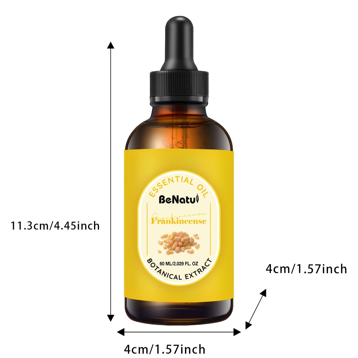 Frankincense Essential Oil 4.06oz - Long-lasting Woody Aroma, Suitable For Diffusers, Humidifiers And | Large Bottle, Suitable For Home And Hotel Fragrances | Warm Resin Scent, Perfect For Meditation Or DIY Candle Making