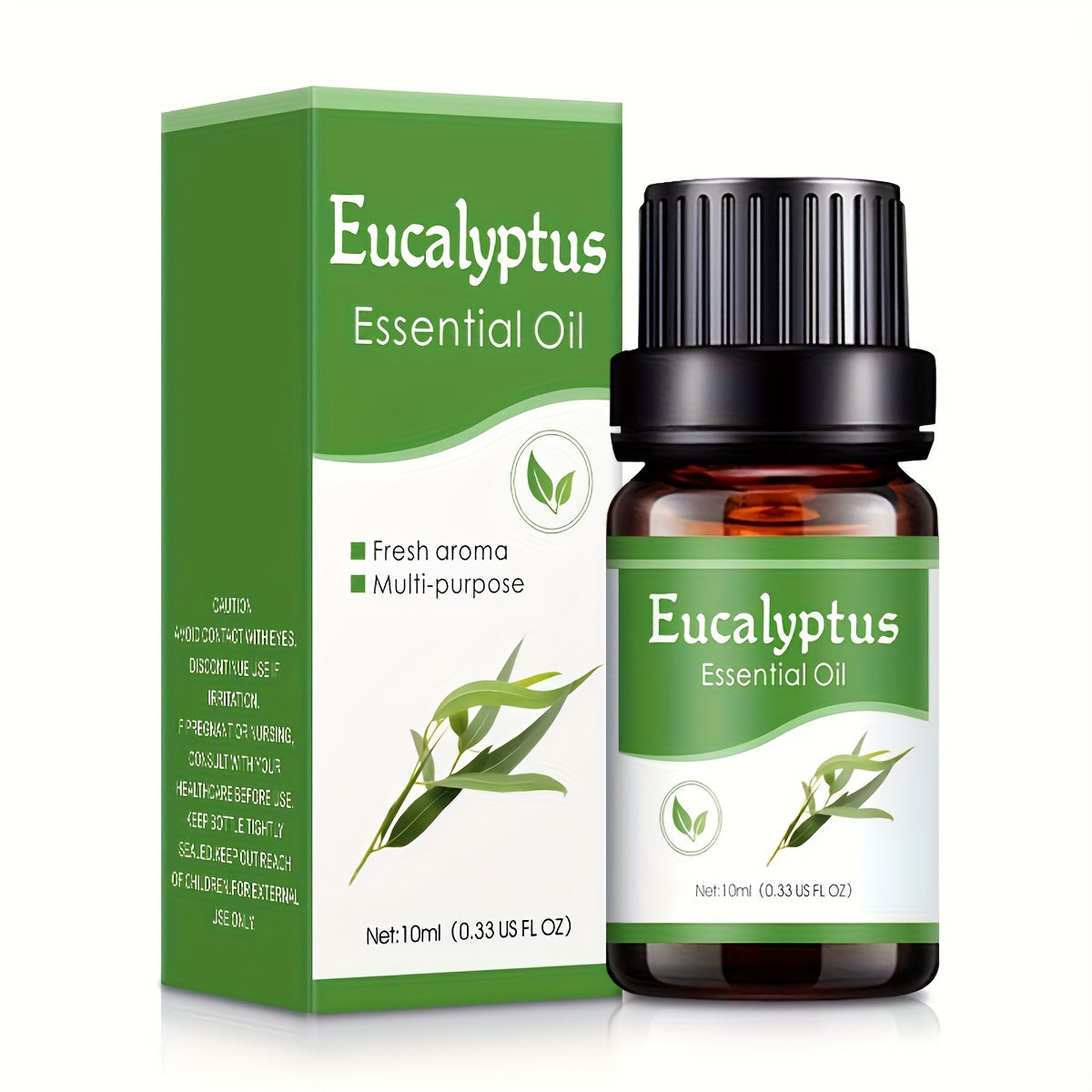 10ml Essential Oil Set - Relaxing Lavender, Uplifting Lemongrass, Romantic Rose - Fragrance Oils for Diffuser, Humidifier - Nourishing Skin and Hair, All Skin Types, Alcohol-Free, For Home, Bathroom, Office Use