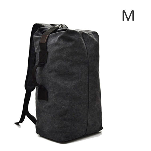 Large Travel Climbing Bag Tactical Military Backpack Women Army Bags Canvas Bucket Bag Shoulder Sports Bag Male Outdoor XA208WD