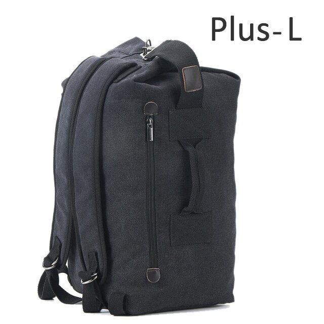 Large Travel Climbing Bag Tactical Military Backpack Women Army Bags Canvas Bucket Bag Shoulder Sports Bag Male Outdoor XA208WD