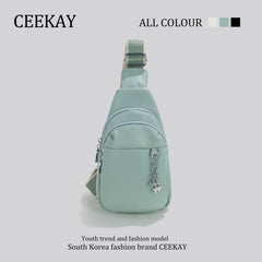 Ceekay Original Genuine Advanced Texture Niche Chest Bag