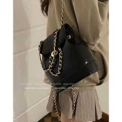 Classic Style Female Chain Student Multi-Functional Backpack Bags