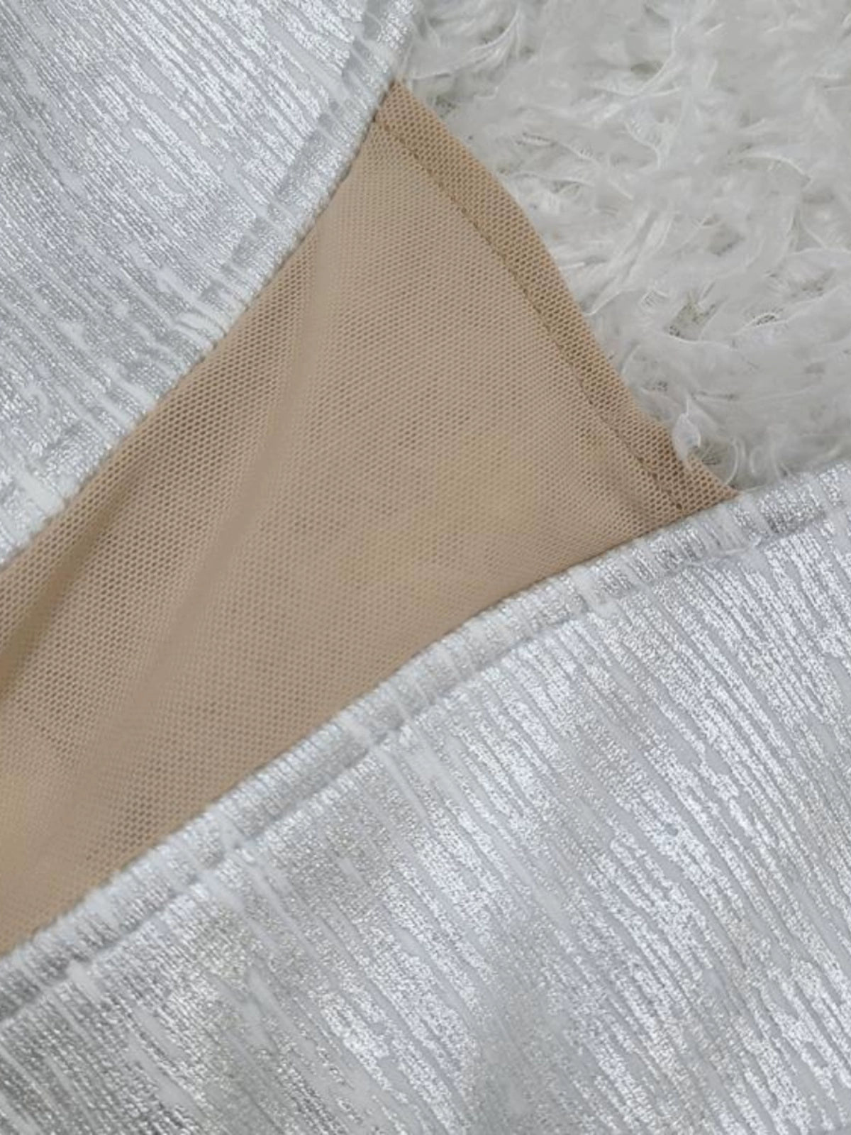 High-End Foreign Trade Women's Clothing Lamination Hot Gold and Silver Elastic Tight Bandage One-Piece Dress Birthday Party Evening Dress Mid Length Long Length