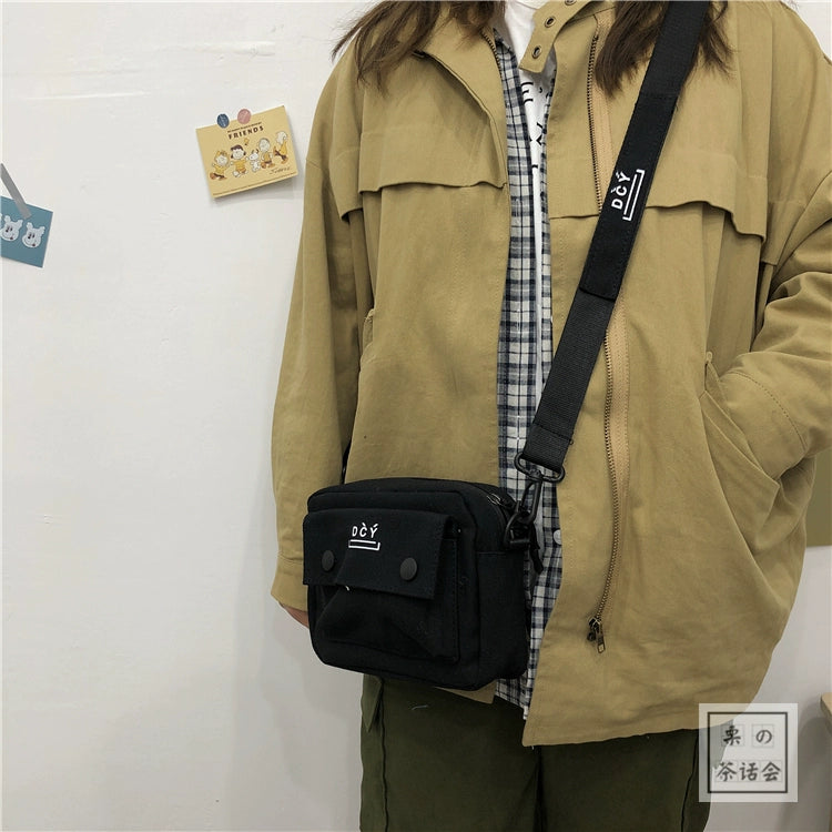 Japanese-Style Harajuku-Style Retro Street Dancing Shoulder Bag