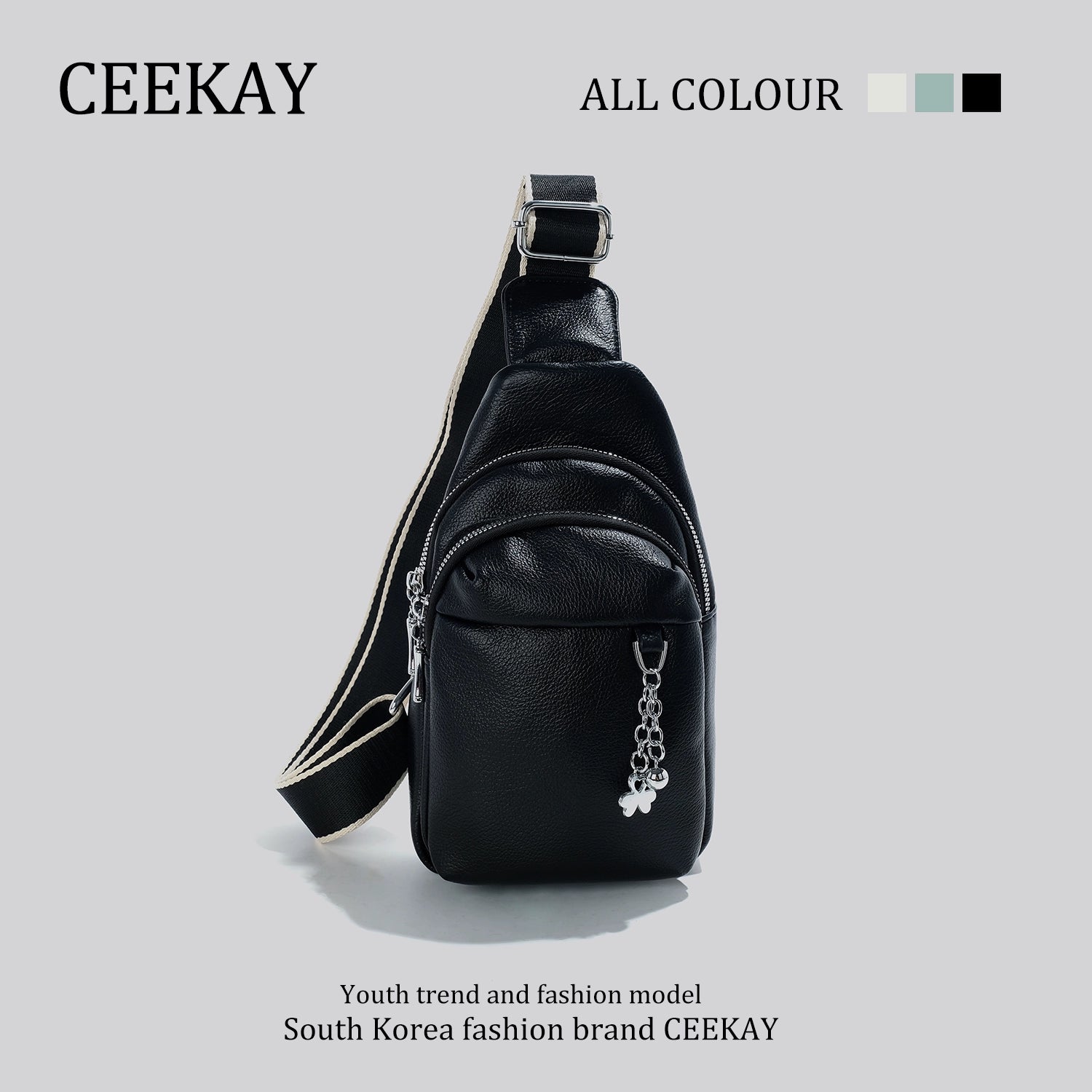 Ceekay Original Genuine Advanced Texture Niche Chest Bag