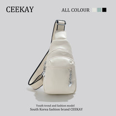 Ceekay Original Genuine Advanced Texture Niche Chest Bag