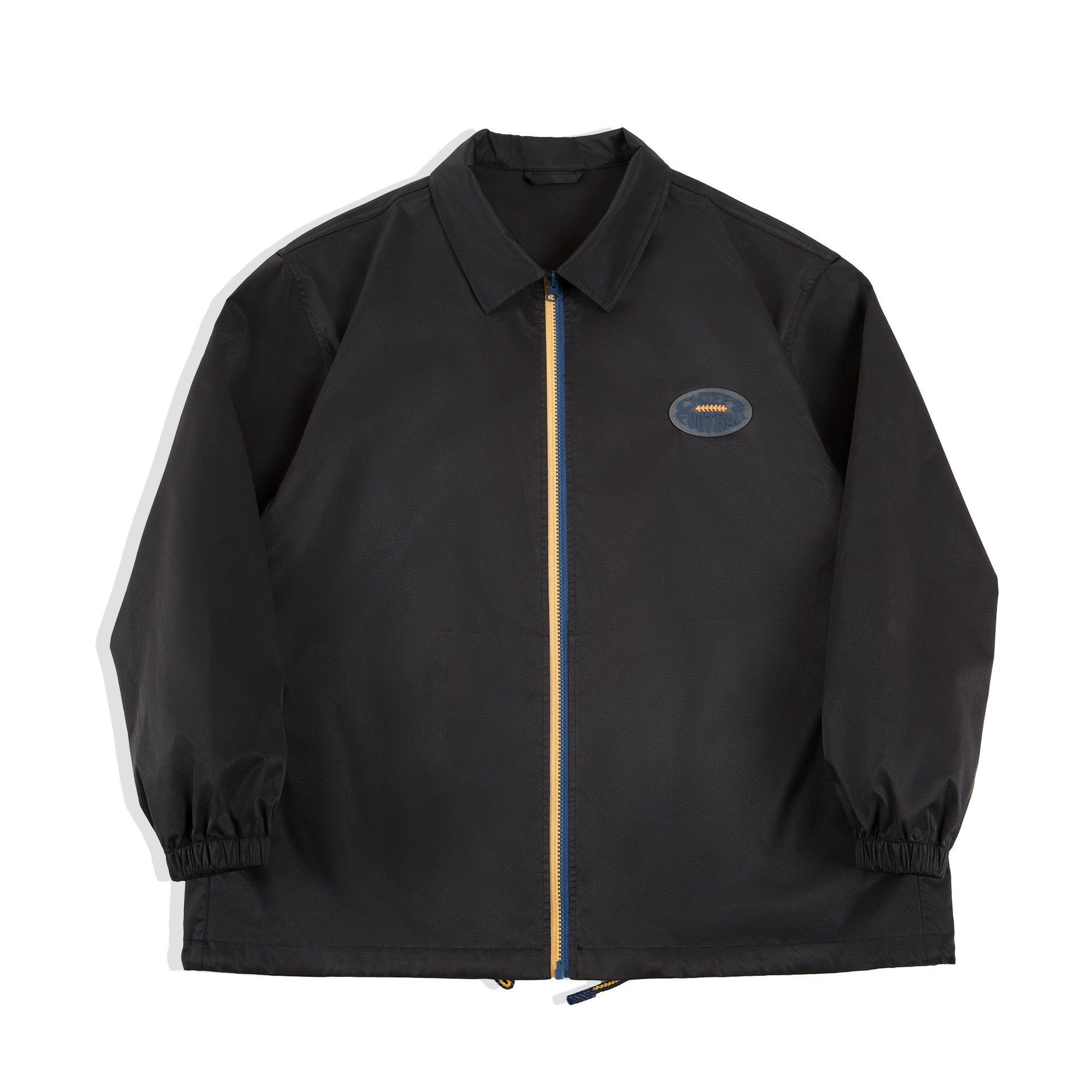 Madden Nylon Coach Jacket Turn-down Collar Coat Tooling