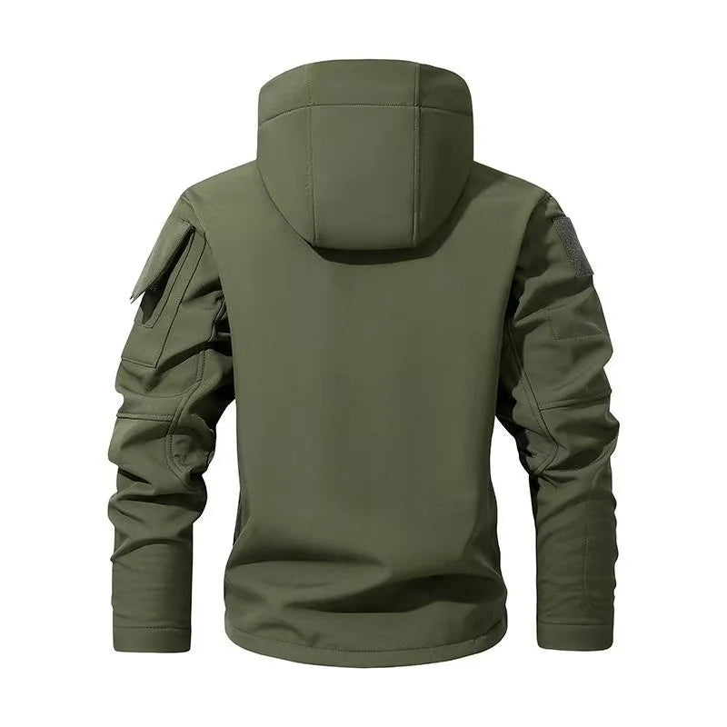 Tactical Military Winter Autumn Fleece Parkas Cargo Jackets