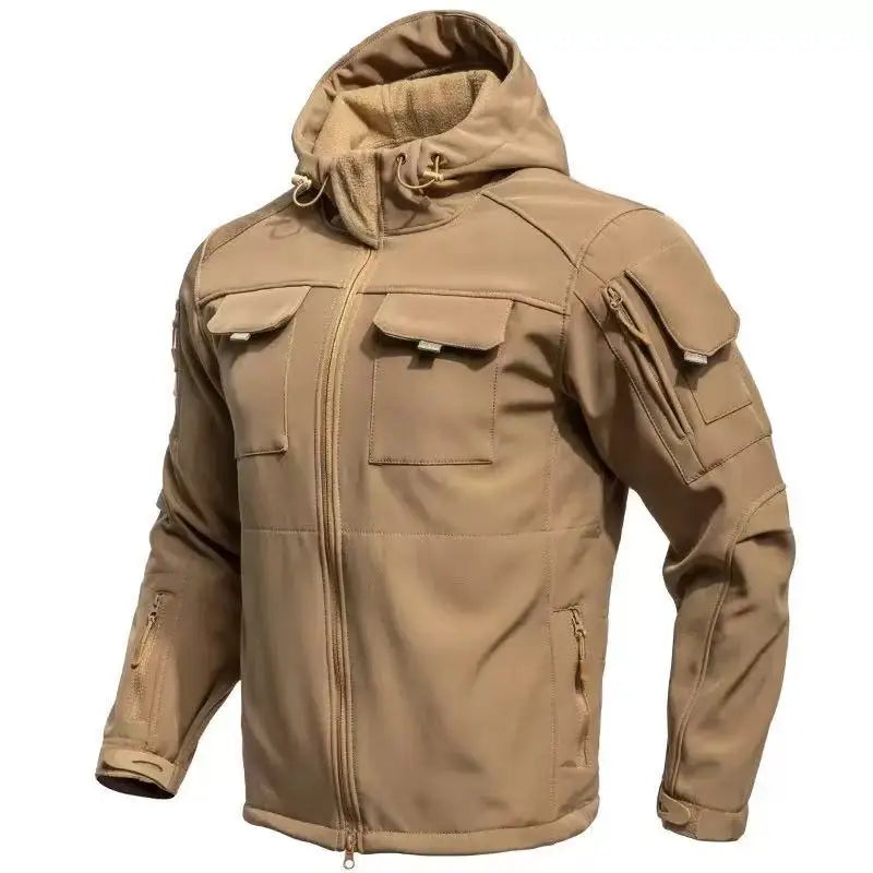 Tactical Military Winter Autumn Fleece Parkas Cargo Jackets