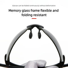 Ultralight TR90 Sunglasses Men Women Frameless Driver Driving Sun Glasses Fashion Outdoor Fishing Hiking Running Sports Shades