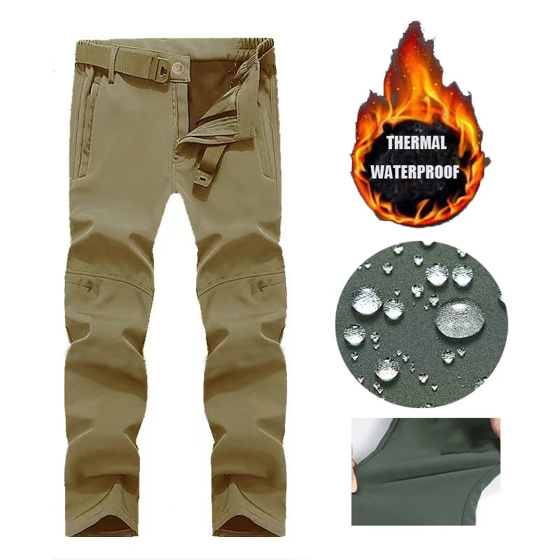 Tactical Military Winter Autumn Fleece Parkas Cargo Jackets