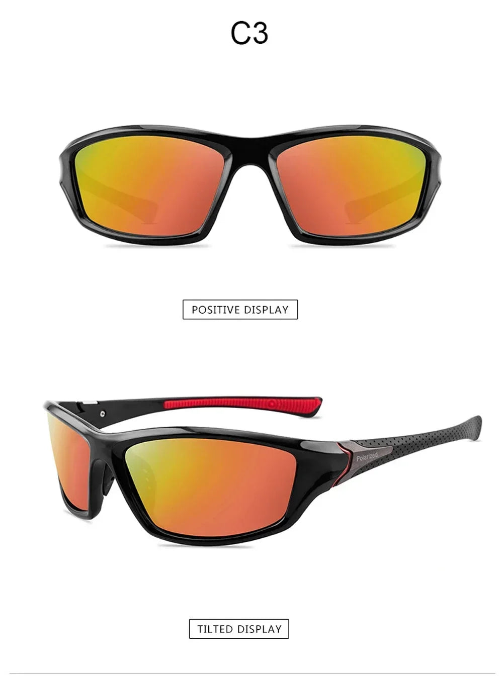 Unisex 100% UV400 Polarised Driving Sun Glasses