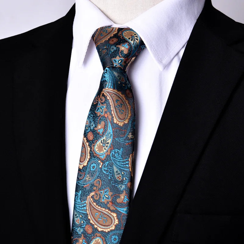 7cm Mens Tie Pre-tied Easy Wear Neck Tie Zipper Lazy Pre-tied Korean Style Stripes Dot Plaid Business Wedding Necktie