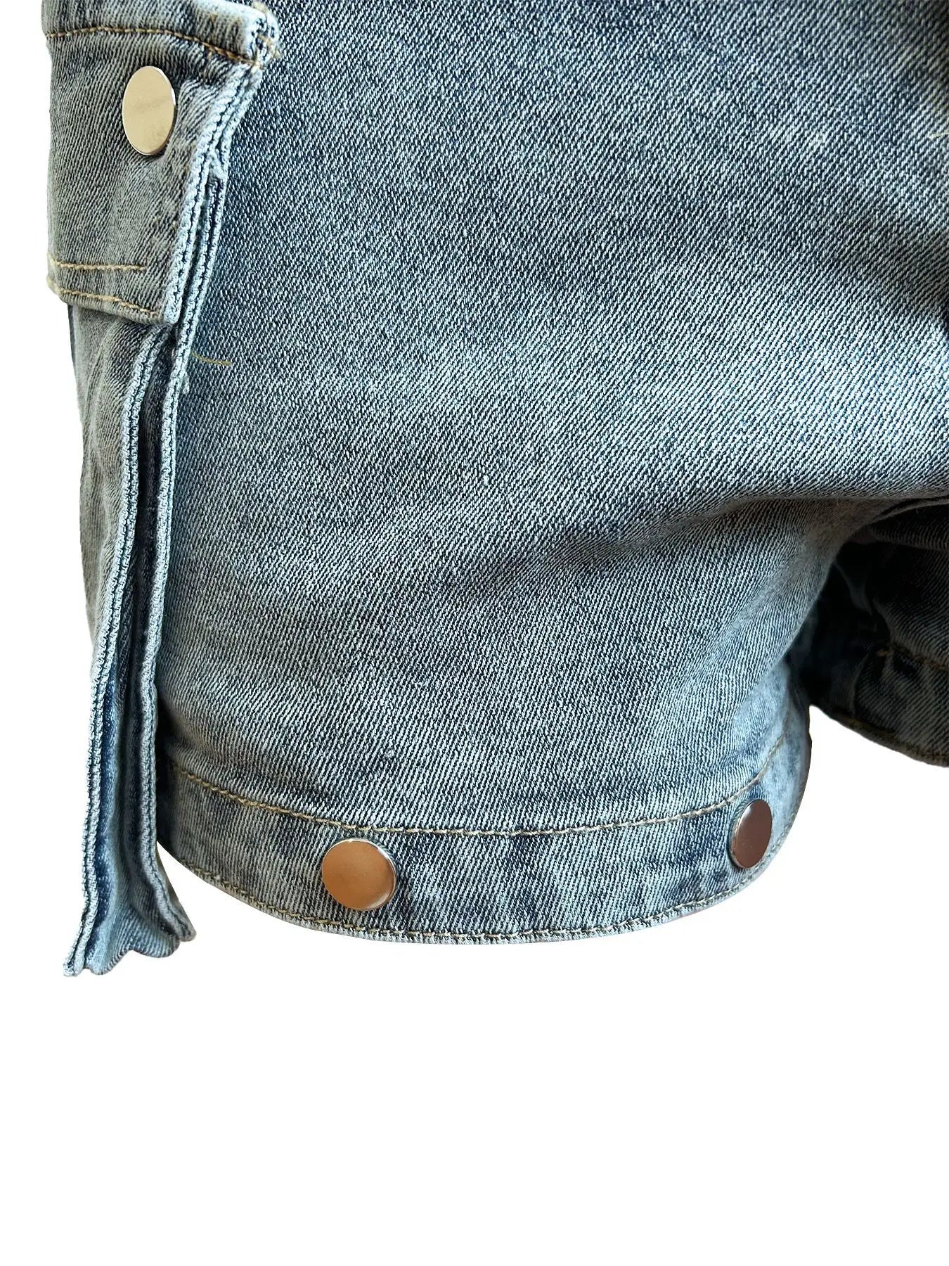 Detachable Women's Wide Leg Jean Trousers Spring Summer Ladies Fashion Hollow Out High-Waisted Stretch Cargo Denim Pants