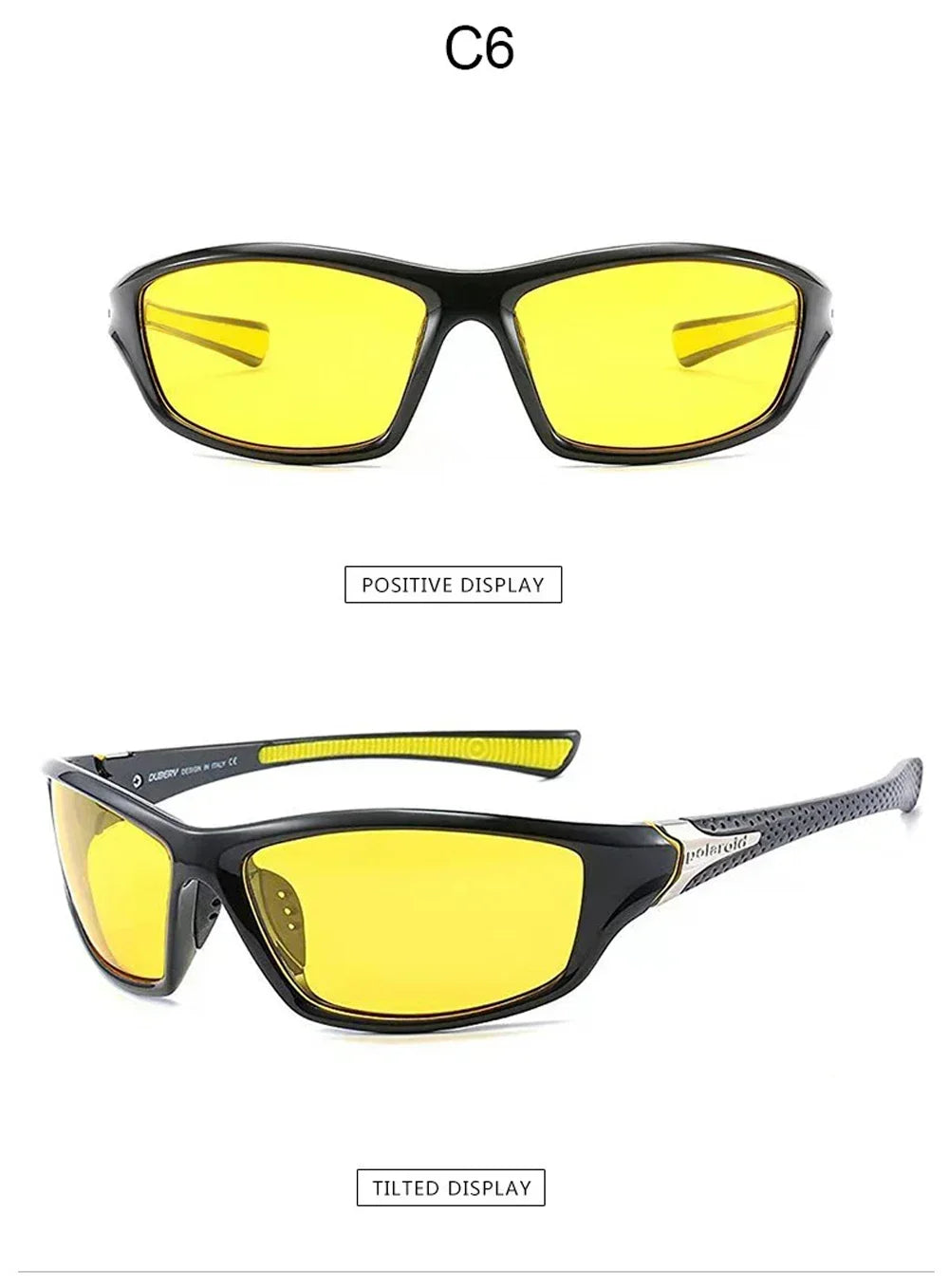 Unisex 100% UV400 Polarised Driving Sun Glasses