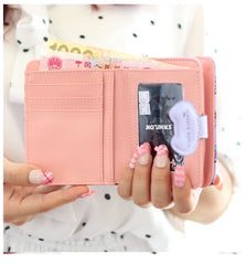 Women's Cute Ins Zipper Wallet