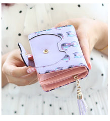 Women's Cute Ins Zipper Wallet