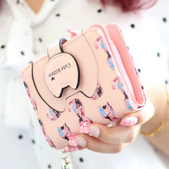 Women's Cute Ins Zipper Wallet