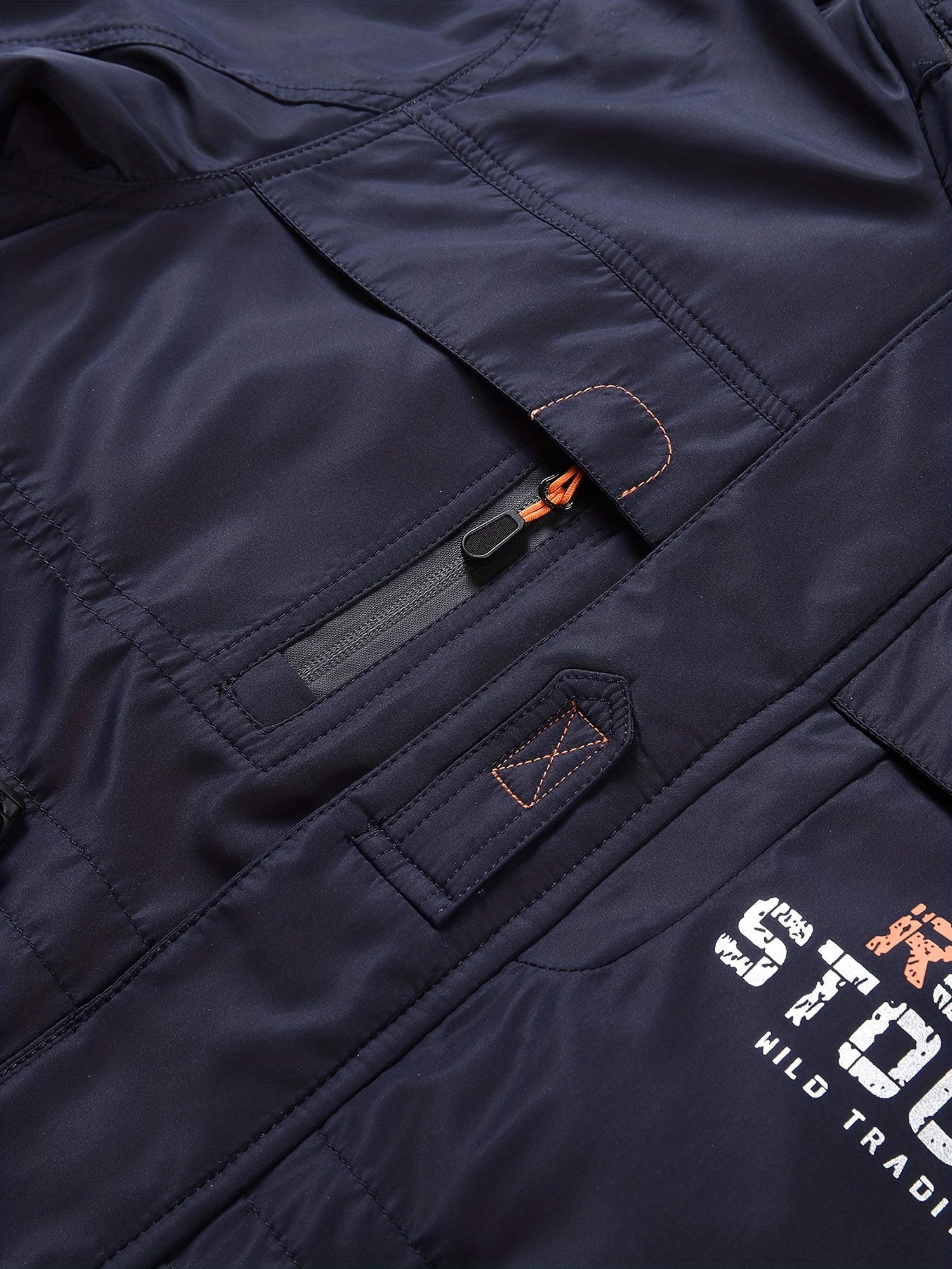 Multi-pocket Thin Jacket