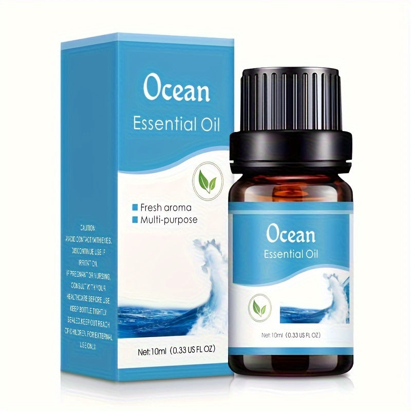 10ml Essential Oil Set - Relaxing Lavender, Uplifting Lemongrass, Romantic Rose - Fragrance Oils for Diffuser, Humidifier - Nourishing Skin and Hair, All Skin Types, Alcohol-Free, For Home, Bathroom, Office Use