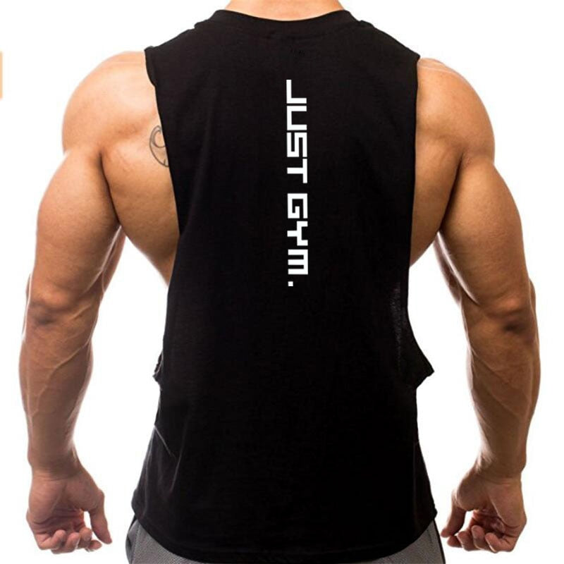 New Fashion Cotton Sleeveless Shirts Gym Hoodies Tank Top Men Fitness Shirt Bodybuilding Singlet Workout Vest Men