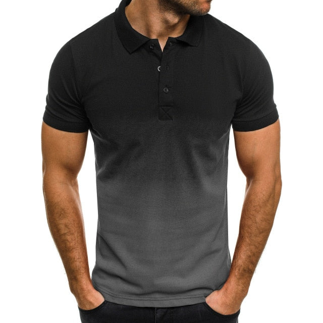 KB Men Polo Shirt Short Sleeve Casual Fashion