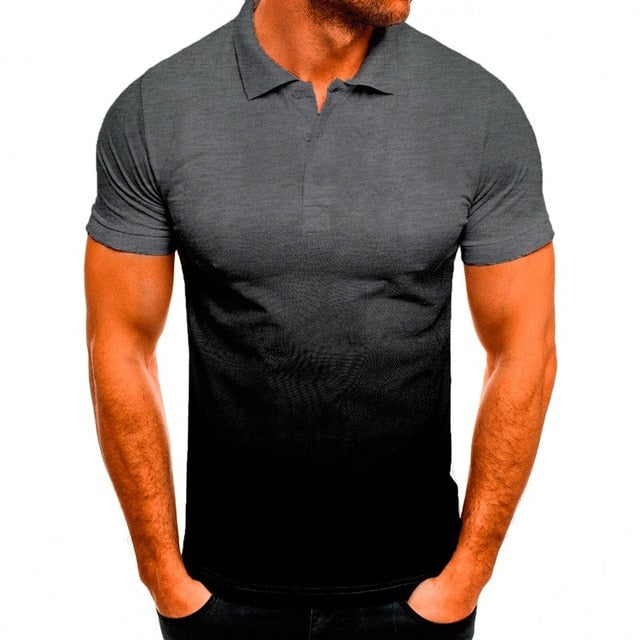 KB Men Polo Shirt Short Sleeve Casual Fashion