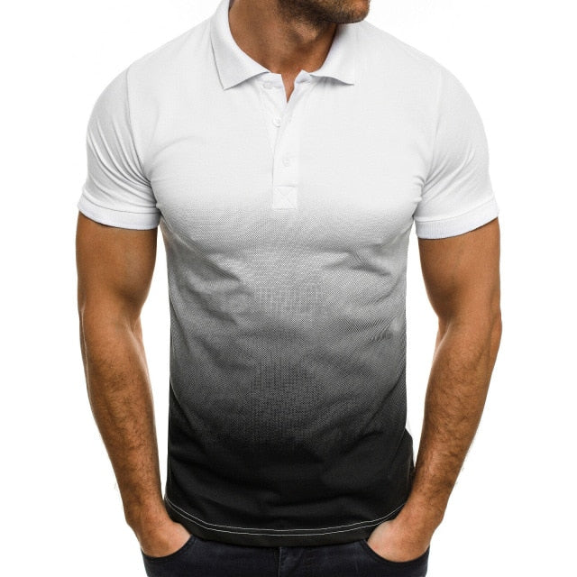 KB Men Polo Shirt Short Sleeve Casual Fashion