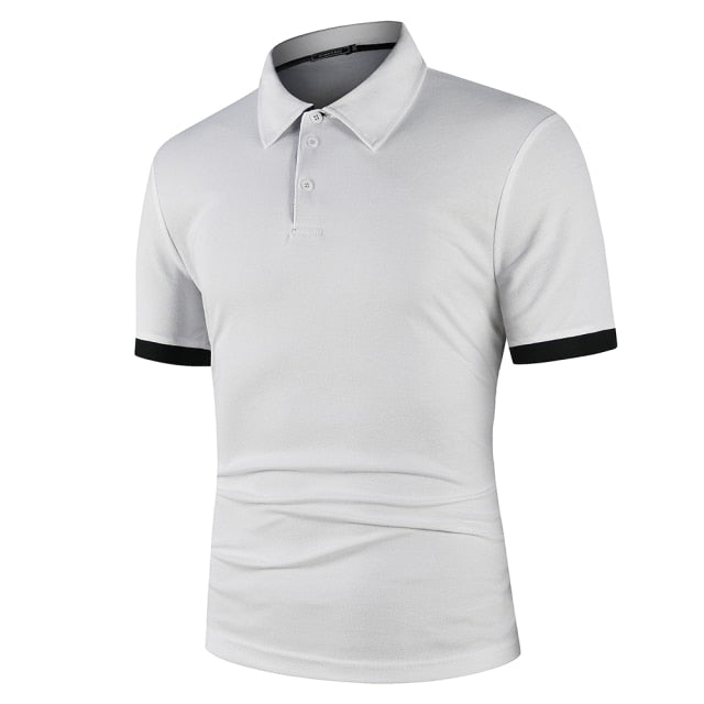 KB Men Polo Shirt Short Sleeve Streetwear Casual